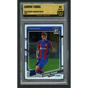 2023-24 Panini Donruss Optics #177 Lamine Yamal Rookie (RC) Gem Mint 10